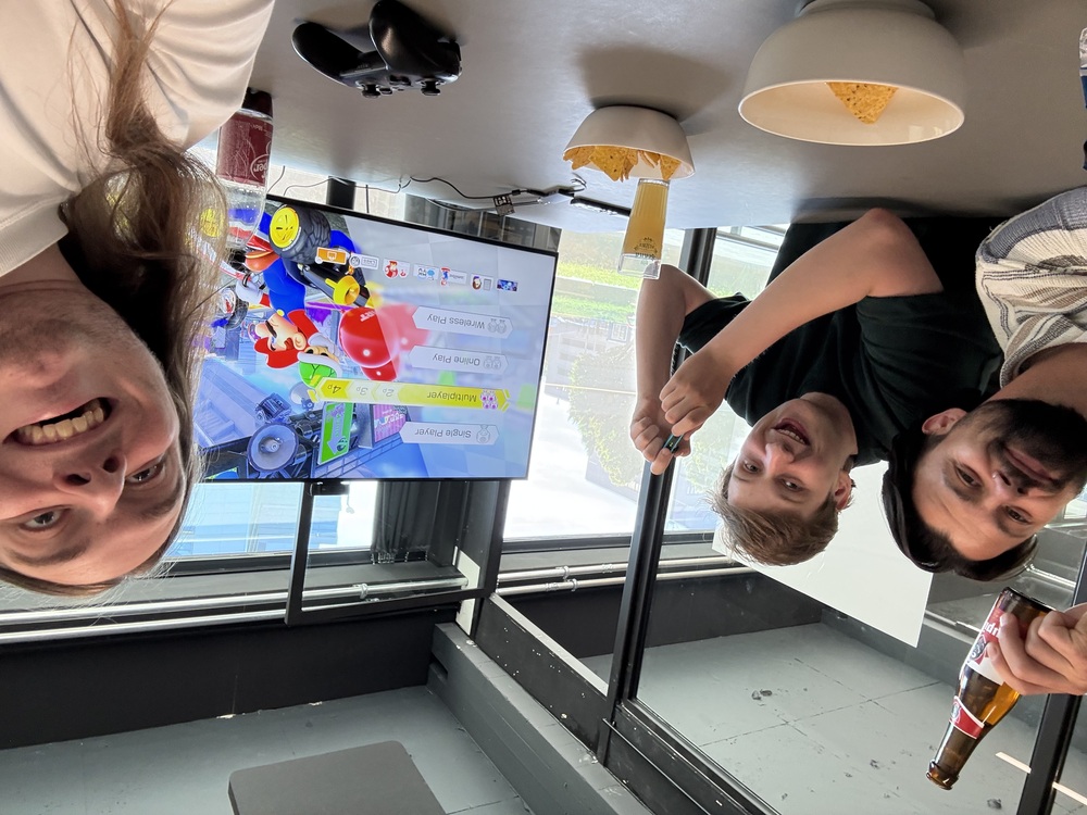 Mario Kart in office